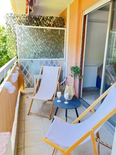 Appartement 2P rénové avec terrasse au Port de Nice