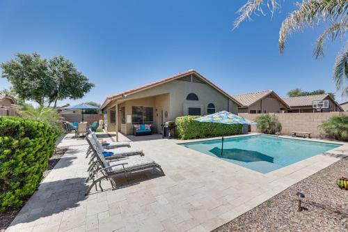 . Sunny Maricopa Getaway w/ Private Pool + Fire Pit!
