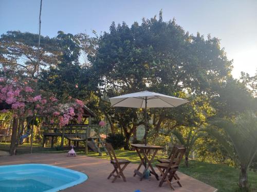 Peldbaseins, Aconchegante Sítio em Lagoinha SP (Aconchegante Sitio em Lagoinha SP) in Lagoinha (Sao Paulo)