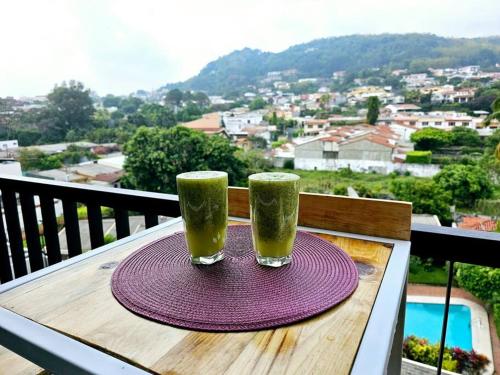 Cozy Apartment w Panoramic View 2BR Georgeous Balcony Pool and Gym - Avitat Link Antiguo Cuscatlán