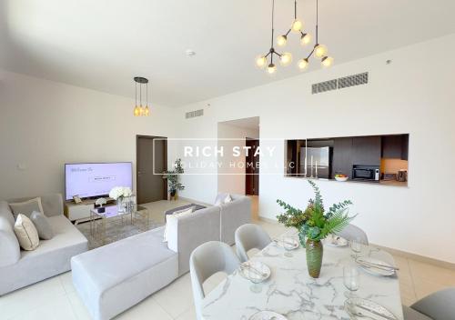Premium 3BR plus Maids Burj Khalifa & Dubai Mall view, Dubái (foto 7)