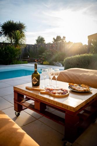 Superbe Villa avec Piscine à 10 min de l'Océan gîte à louer Lisacq