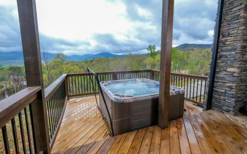 Sunrise Over the Smokies in Gatlinburg, USA