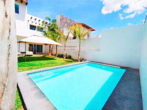 Casa palmas in La Tortuga, Mexiko