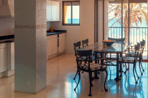 주방, Apartamento familiar Port-Saplaya in 알보라야