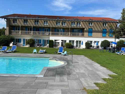 Gabi mit Pool und Sauna in Übersee, Deutschland