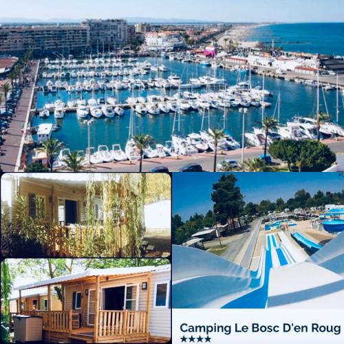 mobilhome neuf et spacieux 6/8 pers. - Camping - Saint-Cyprien