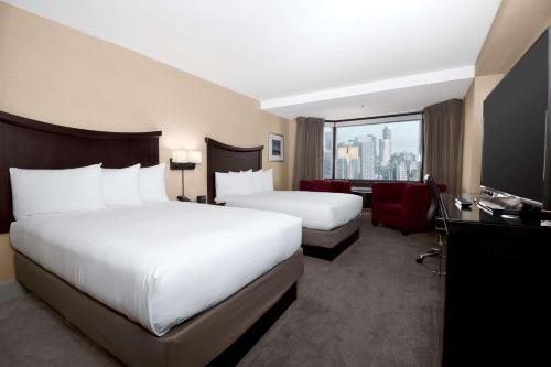 Double Room with Two Double Beds room in Hilton Parc 55