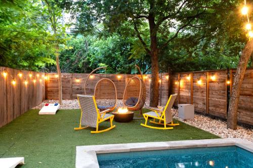 Backyard Pool Oasis - Rainey Street - 6 min walk, Austin (zdjęcie 8)