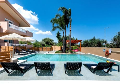 Luxury Villa Barbara Afandou Rhodes - Rodas