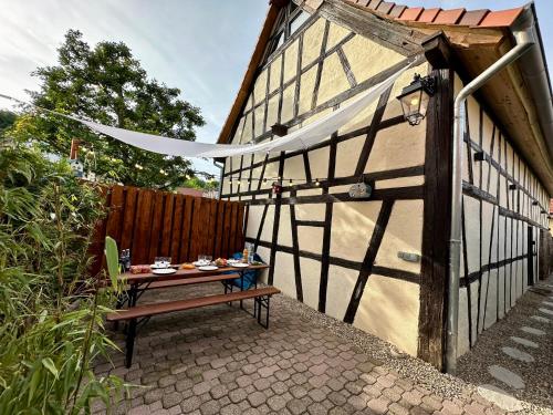 Alsace Gîte 3 étoiles "Coeur de Cigogne" - 15mn Strasbourg Obernai - Clim Wifi Parking gratuit