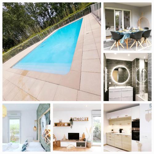 Appart 2 chambres piscine jardin Mandelieu - Location saisonnière - Mandelieu-la-Napoule