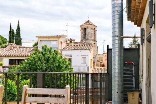 Ca lEudald 3 Apartamento en Besalú con terraza