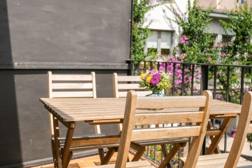 Ca lEudald 3 Apartamento en Besalú con terraza