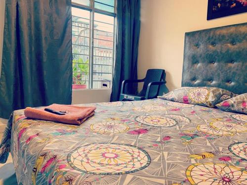 1 double bed