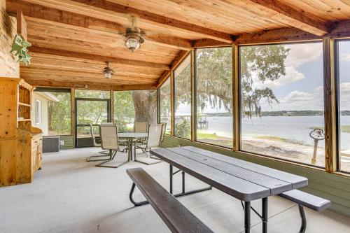 Waterfront Home on Crooked Lake with Game Room! in Lake Wales, USA