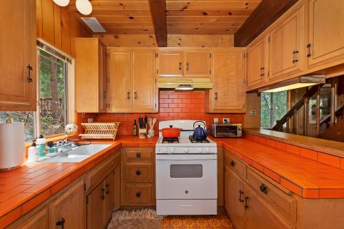 Pet & Kid Friendly Cozy Cabin, BBQ, Firepit, Outdoor Dining, Forest Views in Lake Arrowhead, USA