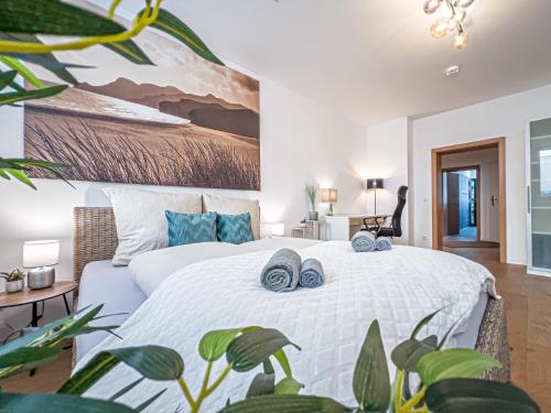 Gemütliche Ferienwohnung mit 2 Schlafzimmern, kostenfreiem Parkplatz, modernem Bad, Küche, Waschmaschine & Trockner, Lipsk (zdjęcie 7)