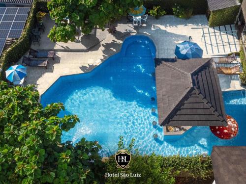 Kert, Hotel São Luiz Iraí (Hotel Sao Luiz Irai) in Iraí