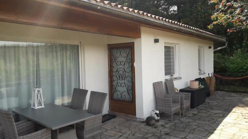 Balkons/terase, Ferienhaus am Rennsteig in Goldisthal