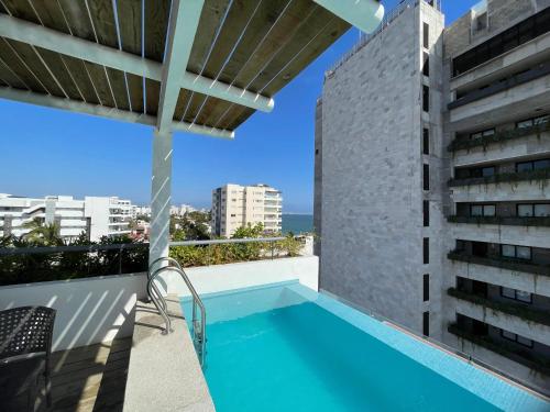 Casa Las Palmas - Condos by the Beach with Rooftop Pool in Bucerías, Mexico