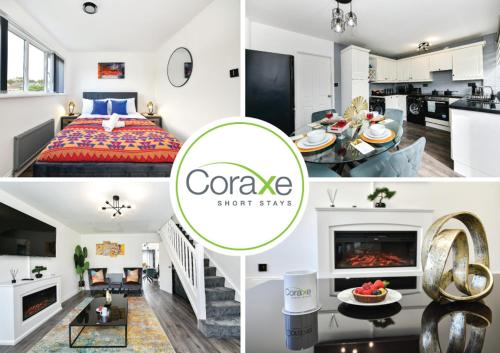 3 Bedrooms Modern Retreat for Contractors and Families by Coraxe Short Stays