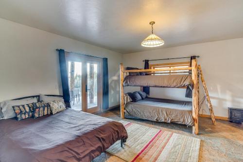 Aspen Grove Lodge - Log Home on 5 Acres with Deck! - image 27