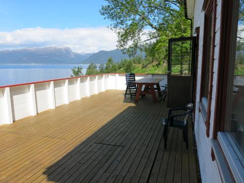 Fjordhytte-17 in Norwegen direkt am Fjord, mit mietbaren 9,9 PS bis 60 PS Motorbooten in Bjordala