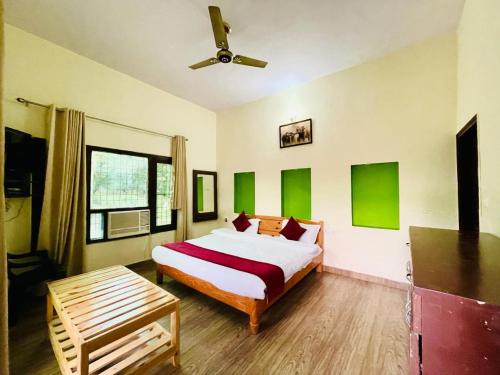 1 double bed