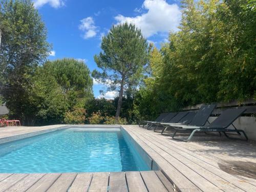 Villa (Loft) à Villetelle, 20 mn des plages - Location, gîte - Villetelle