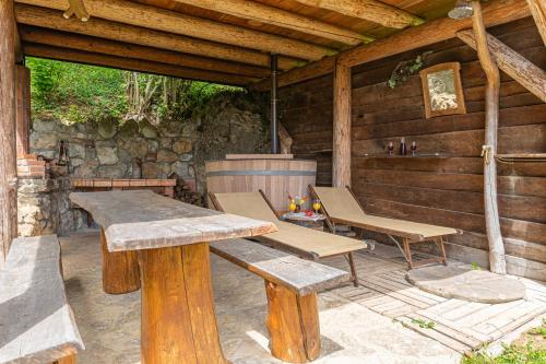 Erkély/terasz, Vineyard Cottage Rataj 1 in Novo Mesto