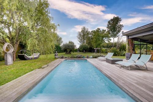 La Villa Bali - 15min de bordeaux - Piscine privée - Location saisonnière - Bouliac