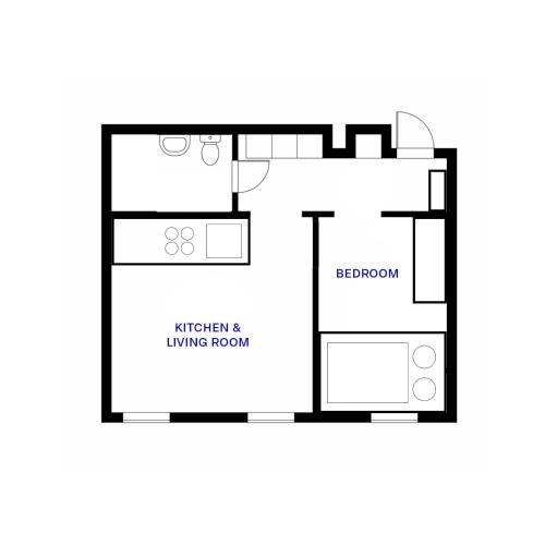 Finnish design penthouse in Trendy Neighborhood, Helsinky (fotografie 8)