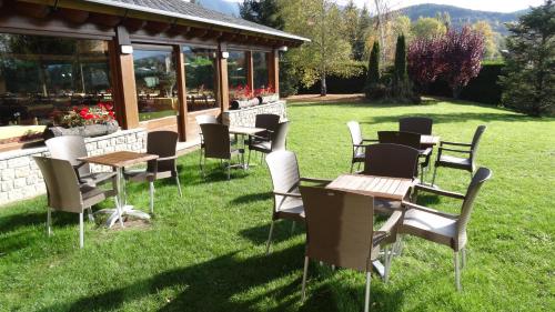 Kert, Hotel Pla del Pi in Prats i Sansor