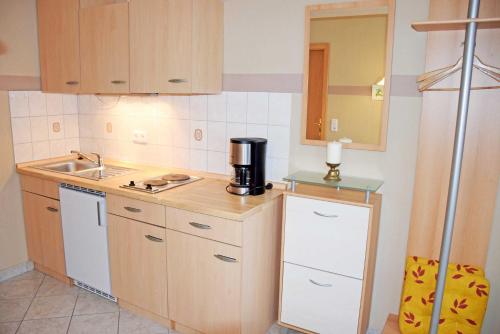 Kitchen, Ferienwohnungen Familie Dinda in Ostseebad Baabe