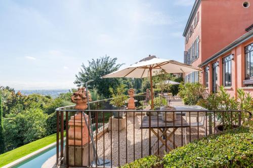 La vue - Charming house with a pool garden and amazing view in La Mulatière