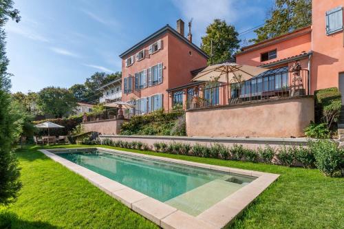La vue - Charming house with a pool garden and amazing view in La Mulatière