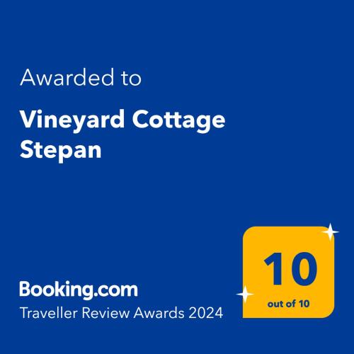 Vineyard Cottage Stepan