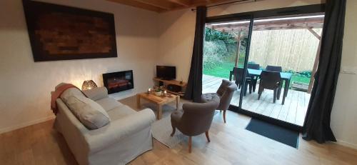Seadmed, Chalets de pont cob avec spa in Gouezec