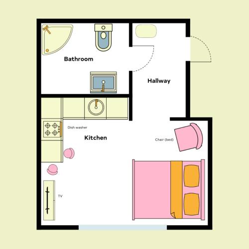 Beautiful design studio in the heart of Kallio, Helsinki (Foto 10)