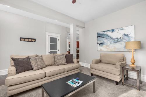 Walk to Forest Park Euclid Fire Pit Porch Swing