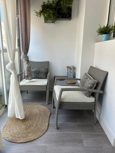 balkon/terras, Arenales Beach Boutique Apartment in Arenales Del Sol