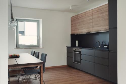 virtuve, Ferienwohnung Engelsberg in Sommerach