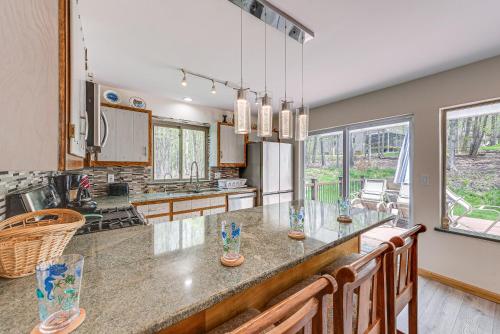 Poconos Vacation Rental with Lake Access and Hot Tub! in Gouldsboro, USA