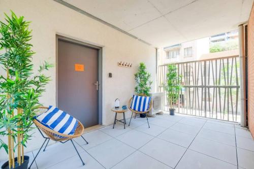La Joliette, Euromed 2 chambres, 2 salles de bain, Marseille (fotografie 9)