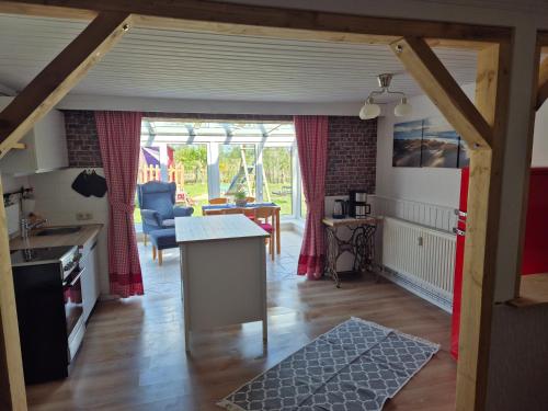 virtuve, Ferienwohnung Schipper Nordsee in Neuschoo