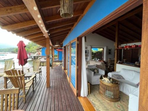 Casa a beira mar Saco do Mamangua Paraty Brasil in Portal das Artes