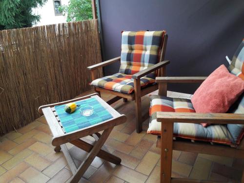 設施, Ferienwohnung Huhn in 科本-貢多夫