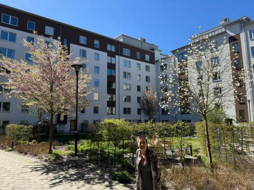 A home between nature and city Hammarby sjostad in Nacka