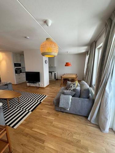 A home between nature and city Hammarby sjostad in Nacka